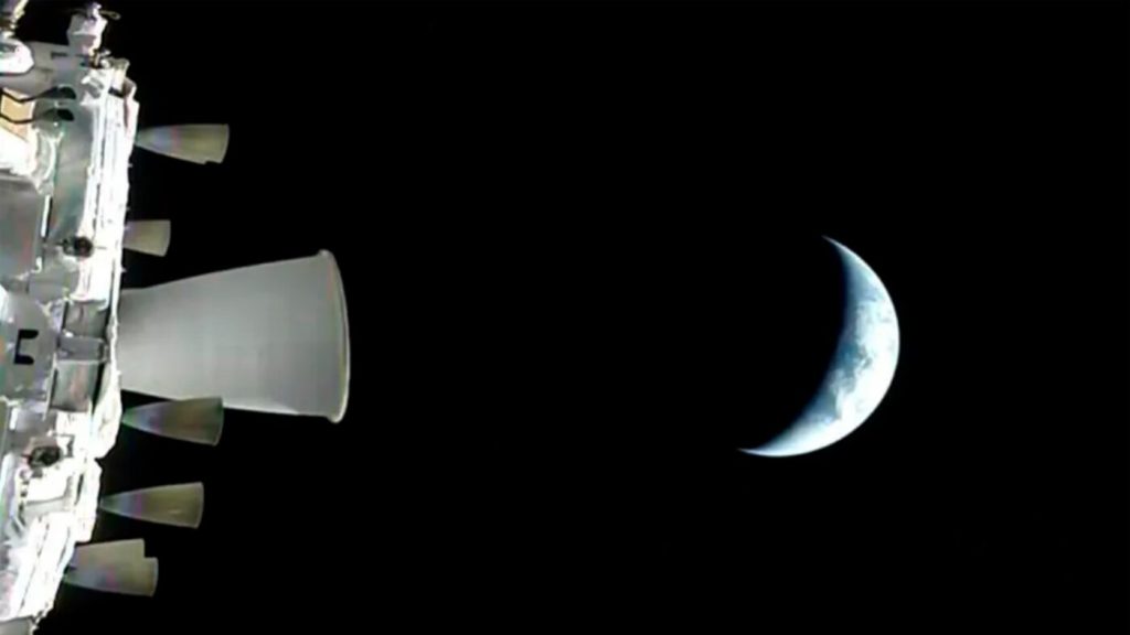 NASA's Artemis II mission set to launch with four astronauts on a journey to the moon.