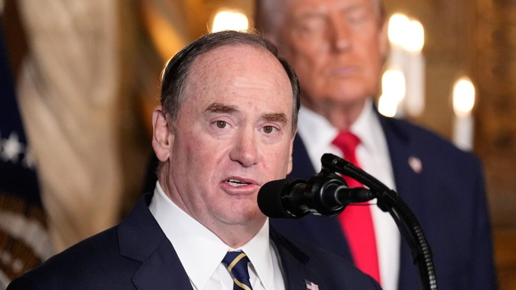 Navy Secretary John Phelan is departing, according to the Pentagon.