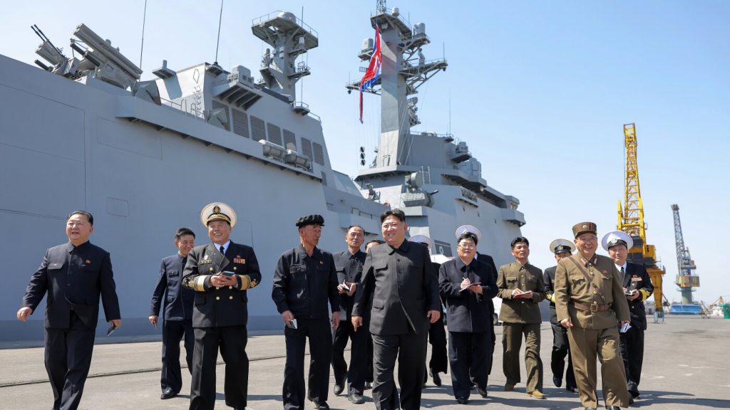 North Korea conducts ballistic missile tests into the ocean