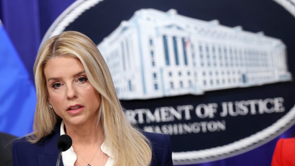 Pam Bondi departs from the Department of Justice as Attorney General