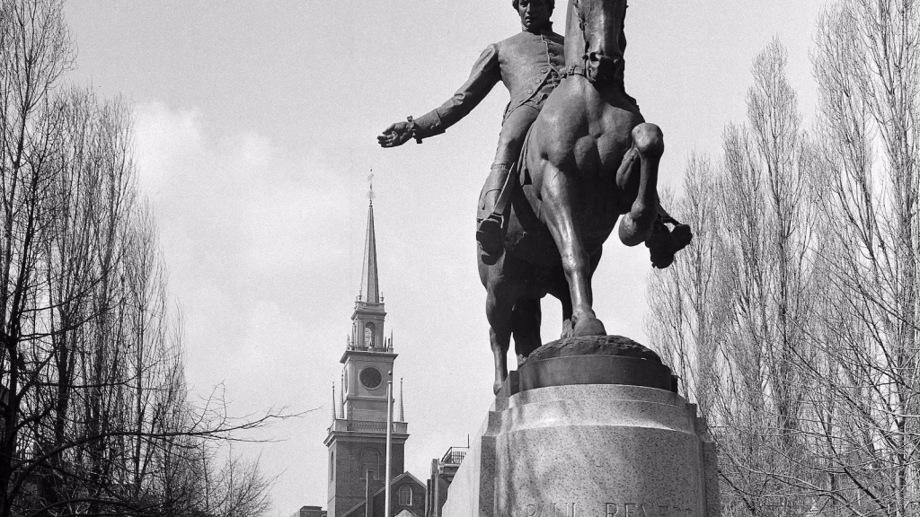 Paul Revere's famous midnight ride will be reenacted during the day with police assistance.