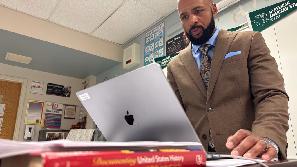 Pennsylvania high school educator recognized as Teacher of the Year nationally.