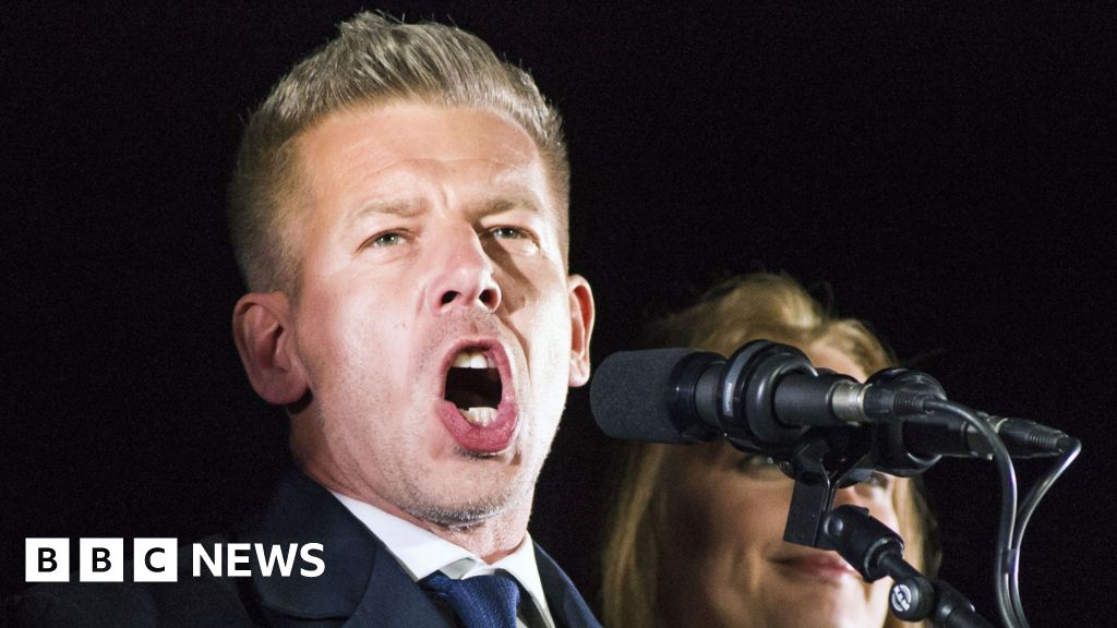 [Péter Magyar leads significant victory in Hungary's elections, ending Orbán's tenure.