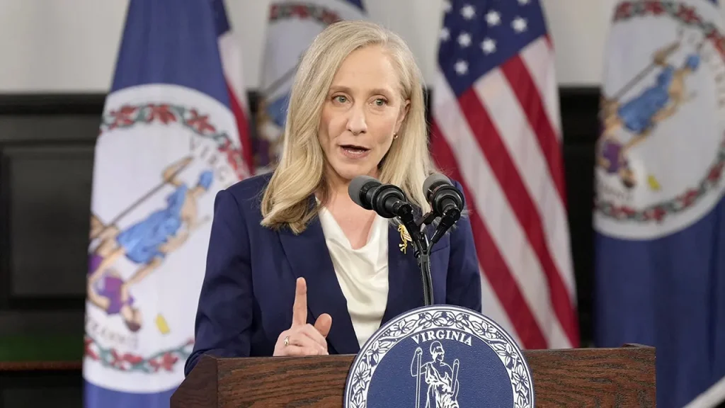 Poll shows Virginia Governor Spanberger reaches lowest job approval rating to date.