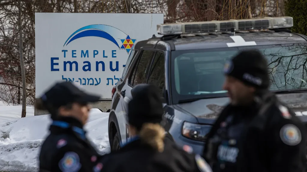 [Report reveals that Canada documented a historic high of 6,800 antisemitic incidents in 2025.