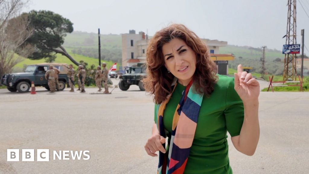 [Residents of a Lebanese border town make efforts to return home, reports indicate