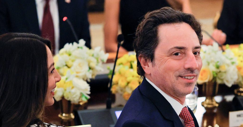 Sergey Brin Aligns Politically, Enjoys Relationship with Supporter of Right-Wing Movement