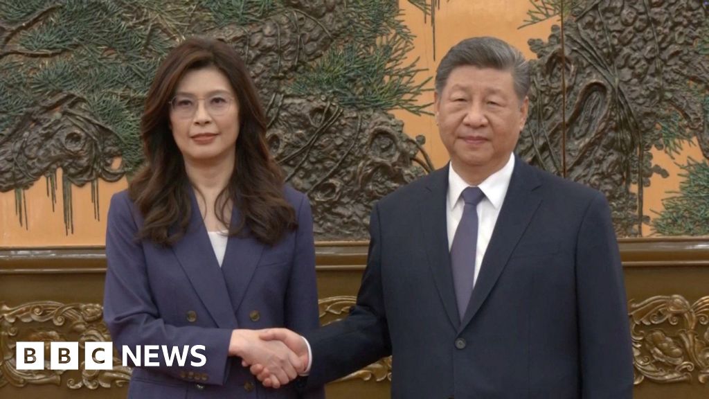 [Taiwan's opposition chief holds talks with Xi Jinping in Beijing