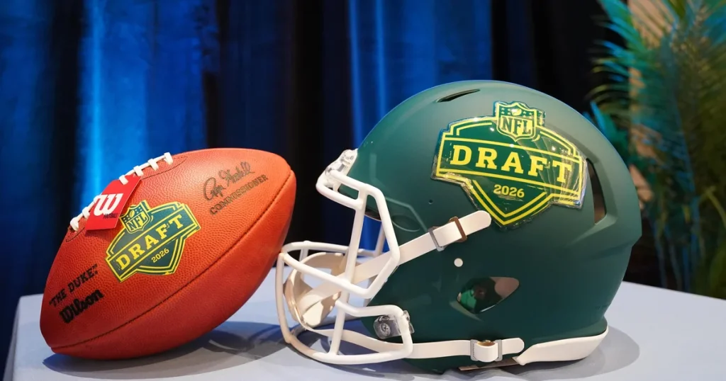 The 2026 NFL Draft will take place this evening; details on viewing options and schedule are available.