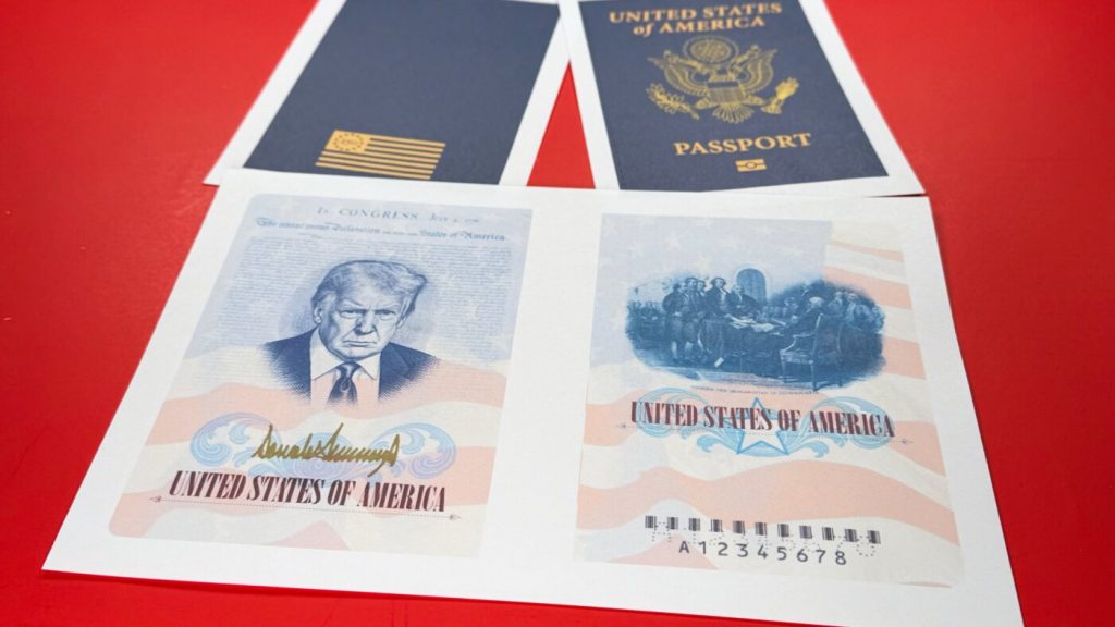 The United States plans to release special commemorative passports featuring Trump's image in celebration of the nation's 250th anniversary.