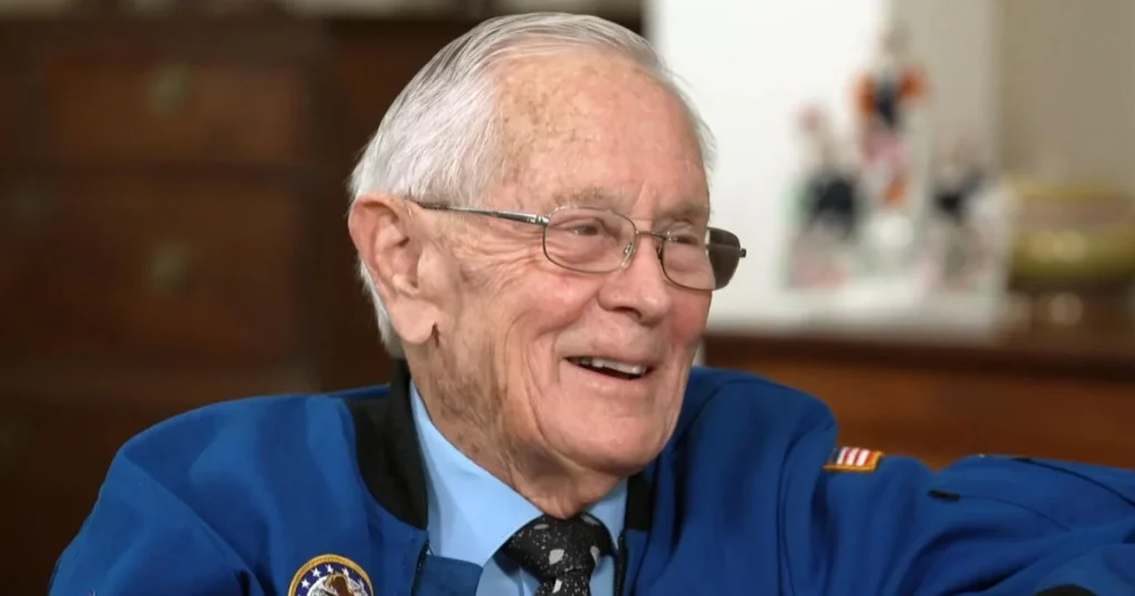 The record-setting youngest astronaut to land on the moon shares insights on American space initiatives.