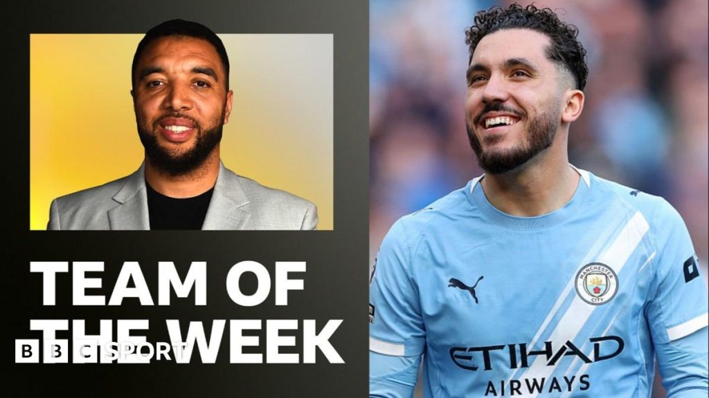 Troy Deeney selects his Team of the Week featuring Leno, Van Dijk, Gibbs-White, Cherki, and Haaland.
