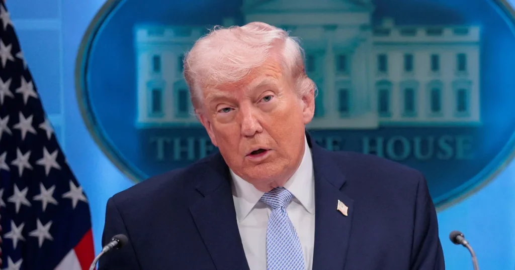 Trump and senior officials provide updates on the rescue operation of American airmen from Iran.
