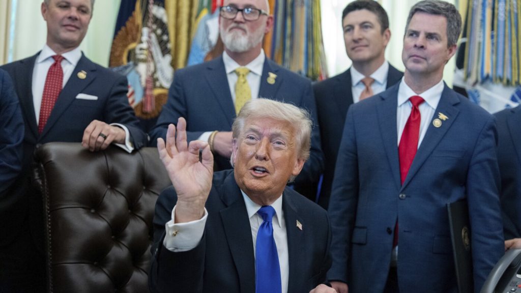 Trump approves construction of a significant oil pipeline between Canada and the U.S.