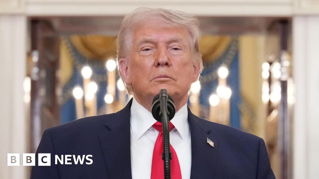 [Trump delivers aggressive warning to Iran regarding obstruction in the Strait of Hormuz.