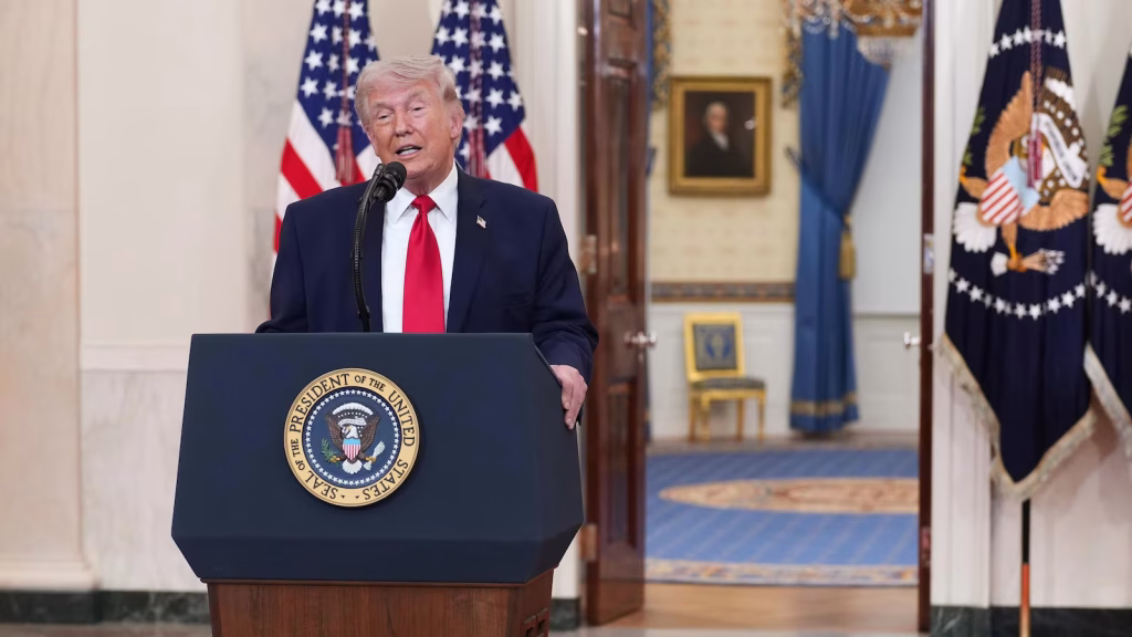 US crude oil prices surpass $110 a barrel as Wall Street declines following Trump's pledge to intensify actions against Iran.
