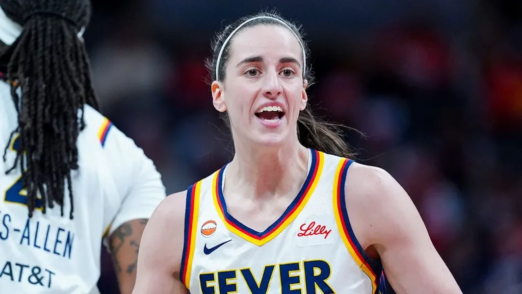 Caitlin Clark sparks discussion after remarking on team's AI-generated image featuring her with a distorted hand