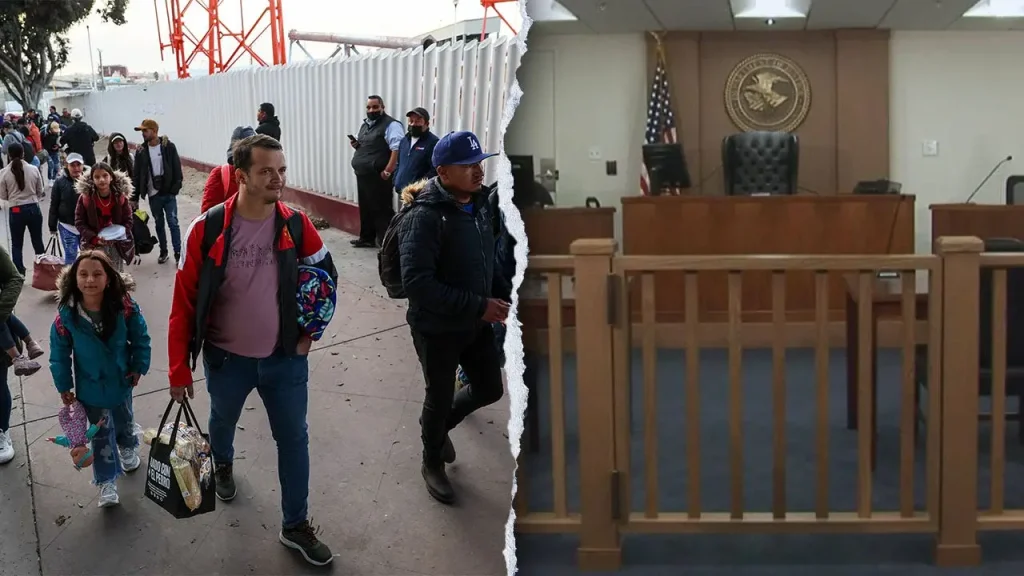California immigration judge alleges dismissal was due to her political affiliation and gender.