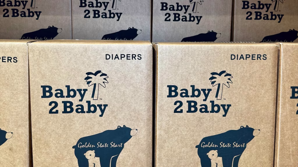 California offers complimentary diapers for infants at over 60 hospitals.