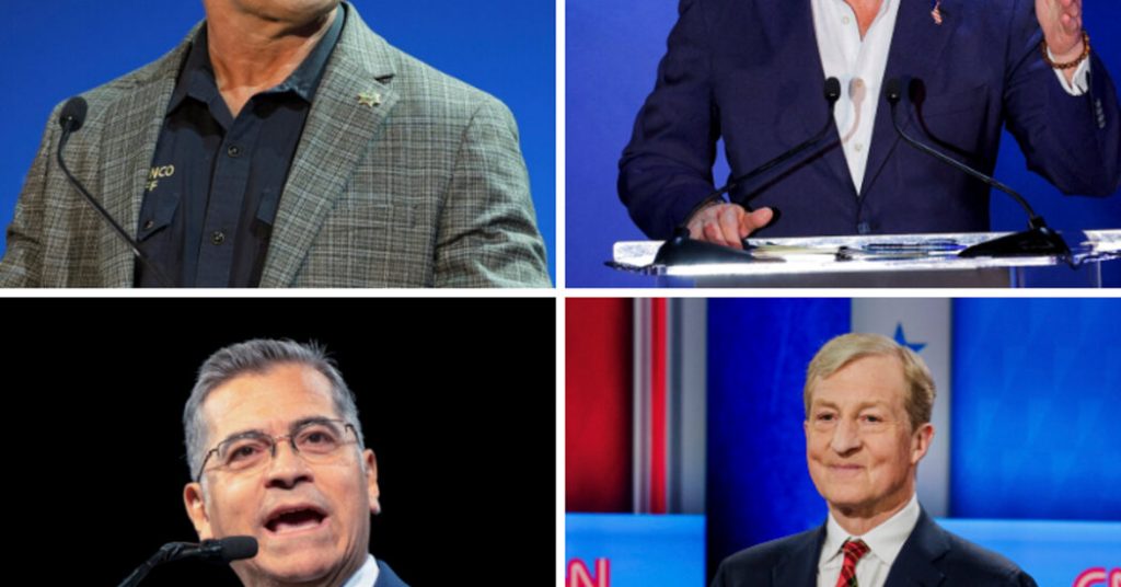 Candidates for California Governor to Participate in Debate in Los Angeles