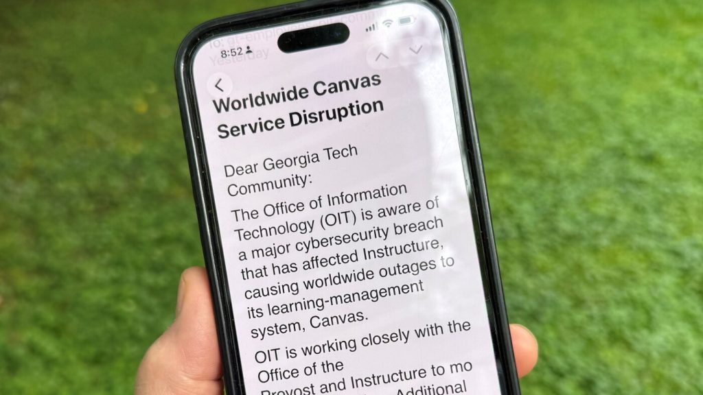Colleges Face Disruptions After Canvas Data Breach Amidst Finals Season