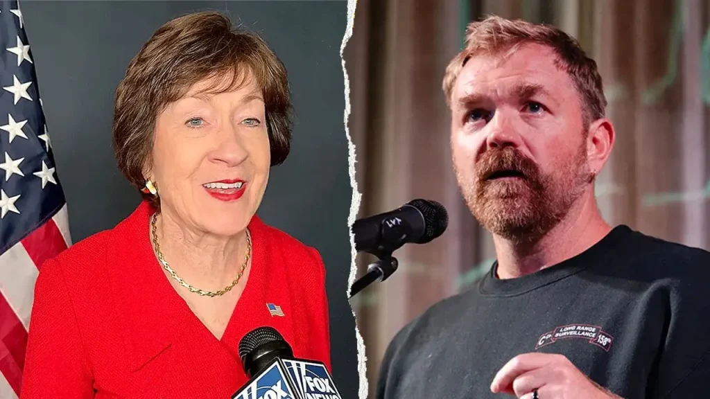 Collins claims Schumer is once more focusing on her ahead of the 2026 Senate election in Maine.