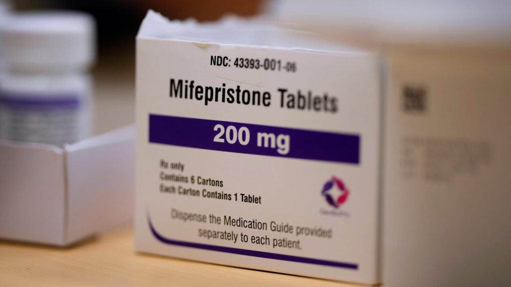 Court prohibits the distribution of abortion medication mifepristone by mail.