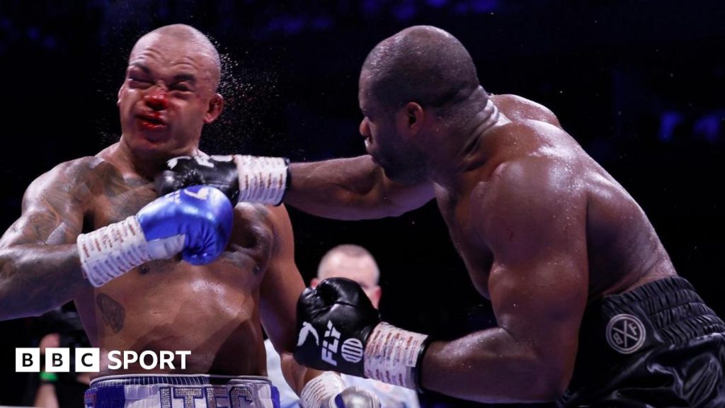 Daniel Dubois secures WBO world title after classic heavyweight battle against Wardley.