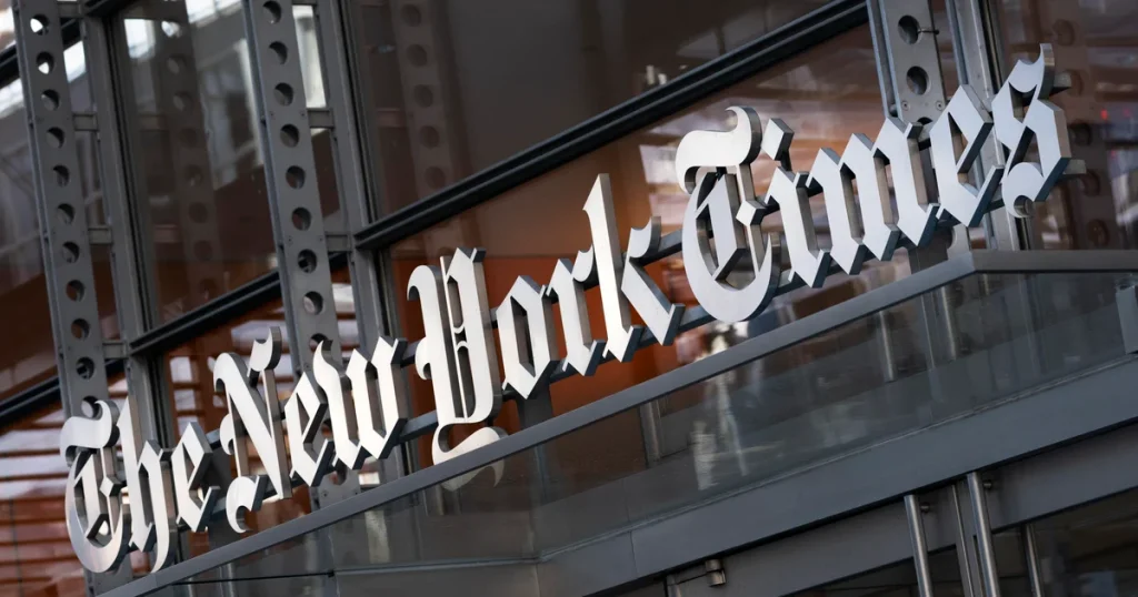EEOC files lawsuit against New York Times for alleged discrimination against a Caucasian male employee.