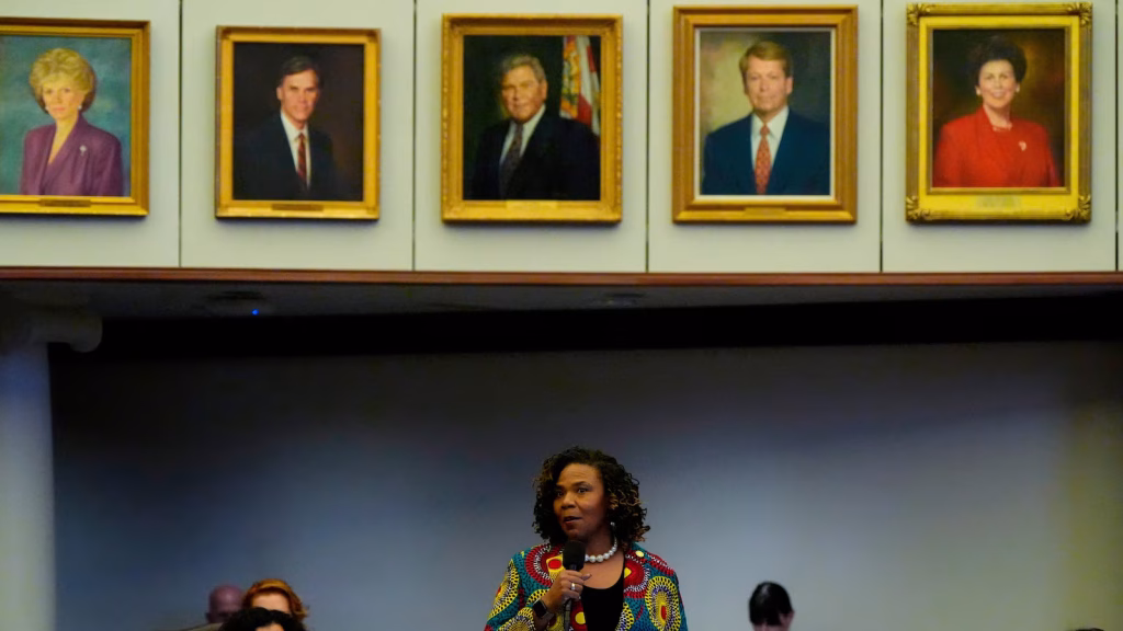Florida Republicans redraw congressional boundaries, potentially reducing Democratic representation.