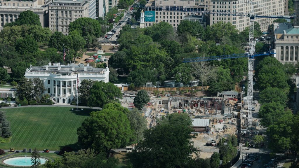 GOP seeks $1 billion allocation for security at Trump's ballroom events