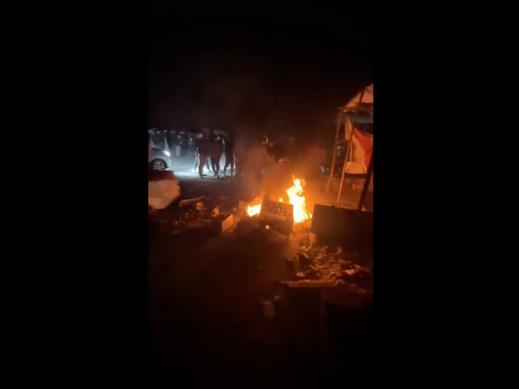 Israeli airstrike ignites blaze in northern Gaza City amid ongoing conflict