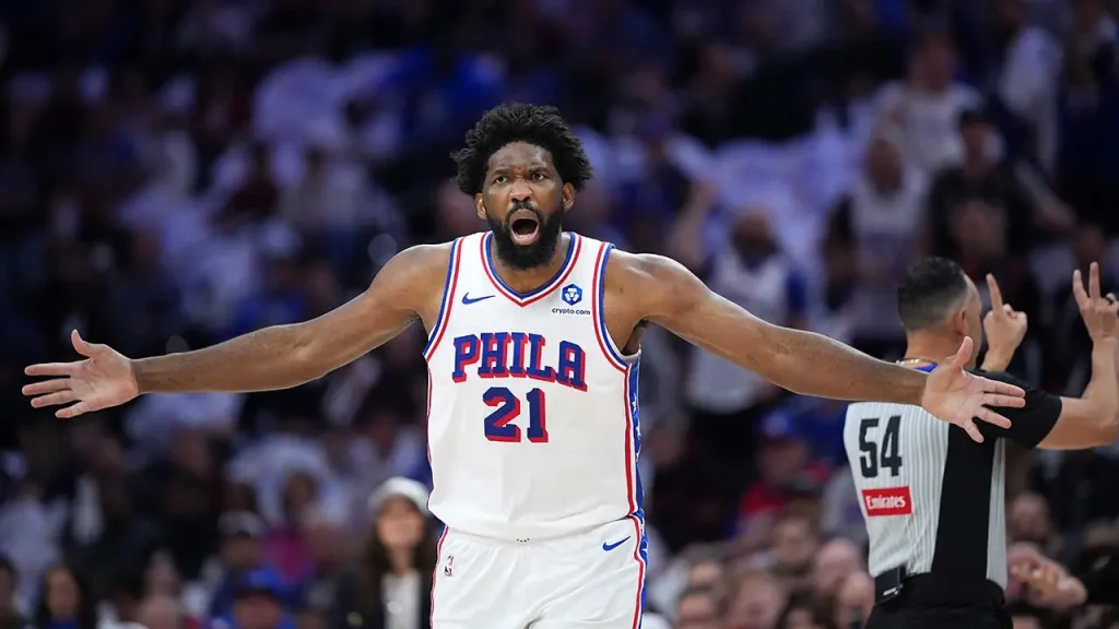 Joel Embiid suggests that the refereeing may have impacted the outcome of Game 3 against the Knicks.