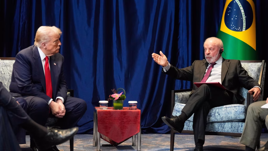 Lula of Brazil to address organized crime and trade tariffs during meeting with Trump.