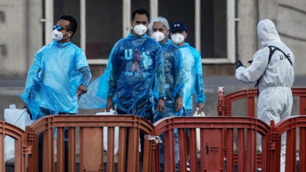 Maryland checks on two individuals for hantavirus following flight connected to a cruise ship.