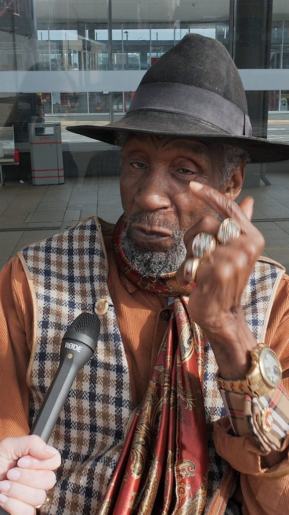 Metro riders discuss issues of homelessness and local businesses