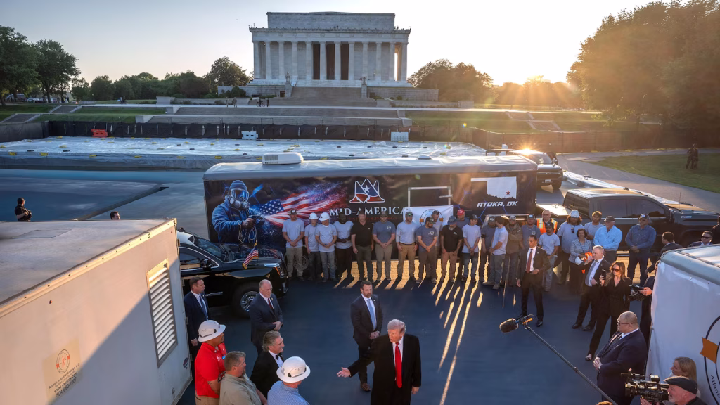Trump claims control over public parks in Washington, D.C.