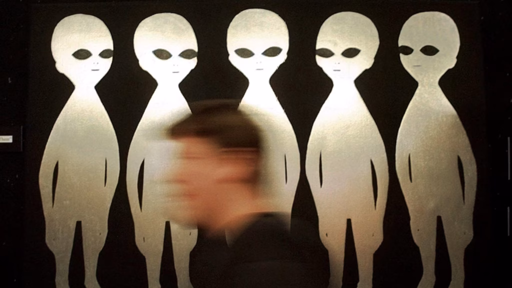 Trump teases upcoming release of new UFO documentation, leaving many speculating.