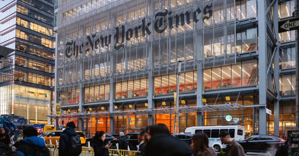 U.S. Government Files Lawsuit Against The New York Times Alleging Racial Discrimination Involving a Caucasian Employee
