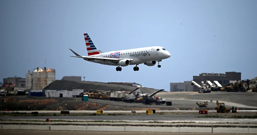U.S. and Venezuelan relations progress as Trump administration officials take inaugural direct commercial flight in seven years.
