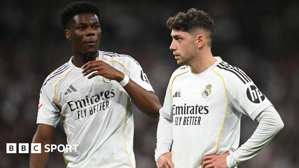 [Valverde hospitalized following confrontation with Tchouameni during match.