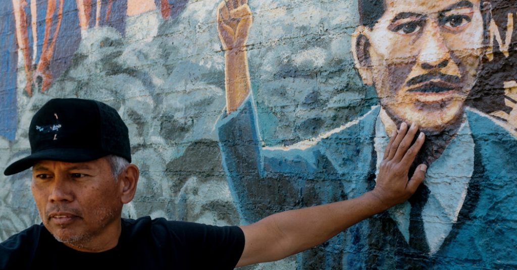 Following the Cesar Chavez controversy, is Johnny Itliong capable of reviving his father's legacy in activism?